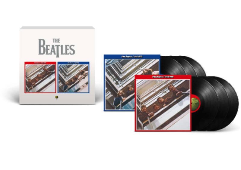 The Beatles - Red & Blue Album 2023 Edition 6 LP - Vinyl — Auf Lager