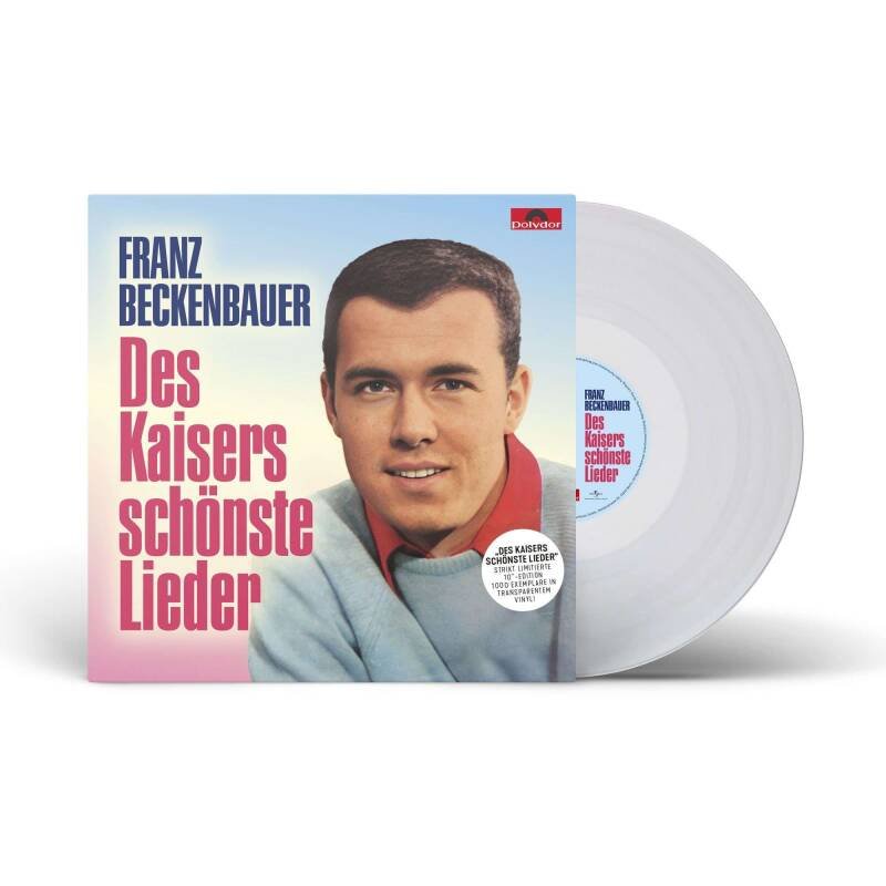Franz Beckenbauer - Des Kaisers schönste Lieder (Limited Edition) LP Vinyl — Artikel auf Lager
