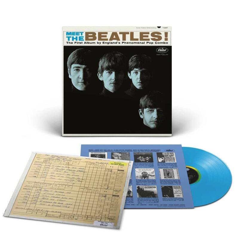 The Beatles - Meet The Beatles (180g) (Limited Edition) (Opaque Blue Vinyl) (Mono) — Artikel auf Lager