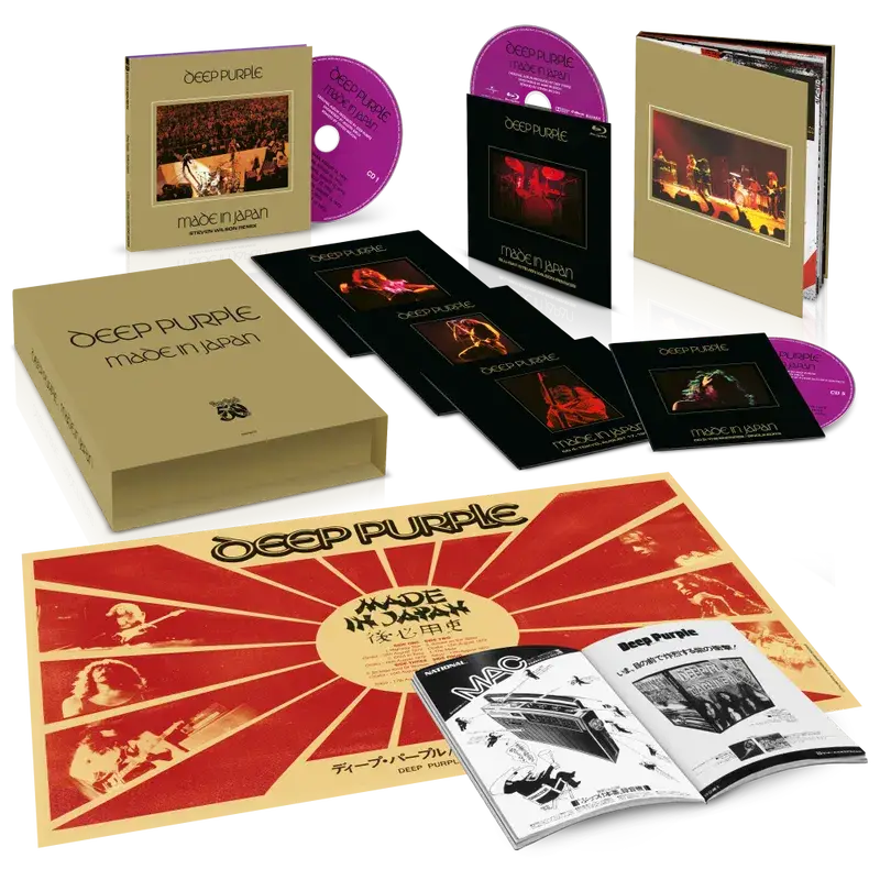 Deep Purple - Made In Japan (2025 Steven Wilson Mix/2025 Mix) (Limited Deluxe Edition) — Artikel auf Lager
