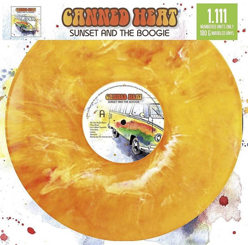 Canned Heat- Sunset And The Boogie Nummeriert 1.111 Stück LP Vinyl — Artikel auf Lager
