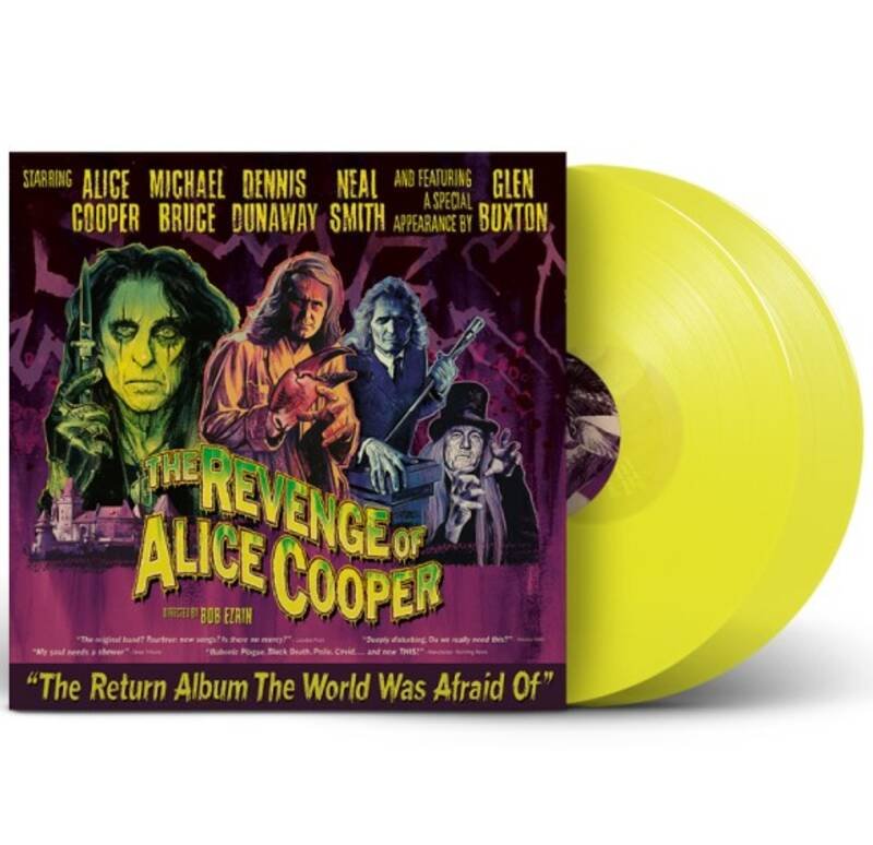 Alice Cooper: The Revenge Of Alice Cooper (180g) (Limited Edition) (Neon Yellow Vinyl) 4029759206811 — Artikel auf Lager
