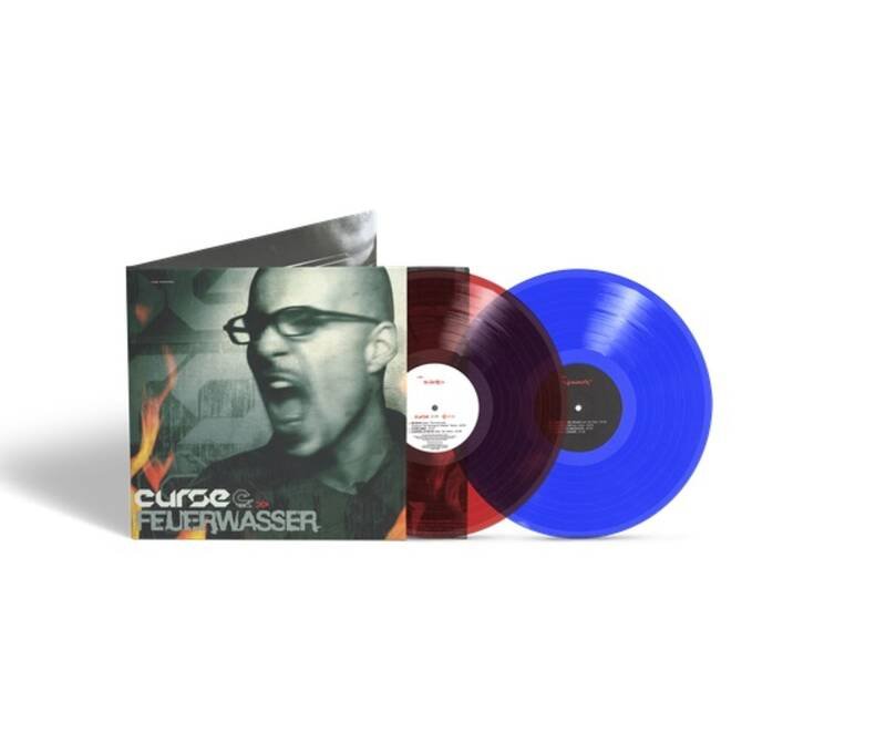 Curse: Feuerwasser (25th Anniversary Edition) (180g) (Limited Edition) (Red & Blue Transparent Vinyl) auf 2 LPs — Lieferbar ab 20.10.25