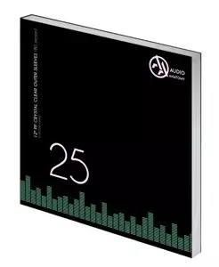 25 X 12 PP CRYSTAL CLEAR OUTER SLEEVES - 80 MICRON - AUDIO ANATOMY — Ware in 2 bis 3 Wochen lieferbar