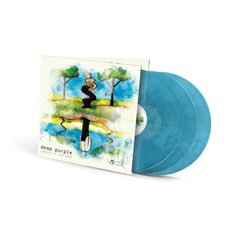 Deep Purple - Rapture of the Deep (20th Anniversary Remix Ltd. Transparent Sky Blue 3LP) — Bestellware - Lieferzeit ca. 1 Woche