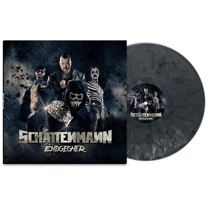 Schattenmann - Endgegner (limited signiertes Marbled Steel Vinyl) — Lieferbar ab 14.03.26