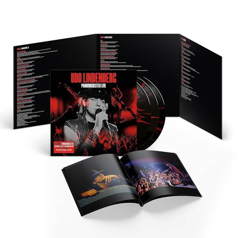 Udo Lindenberg - 50 Jahre Panikorchester Live (Lim. + num.) LP — Ware auf Lager