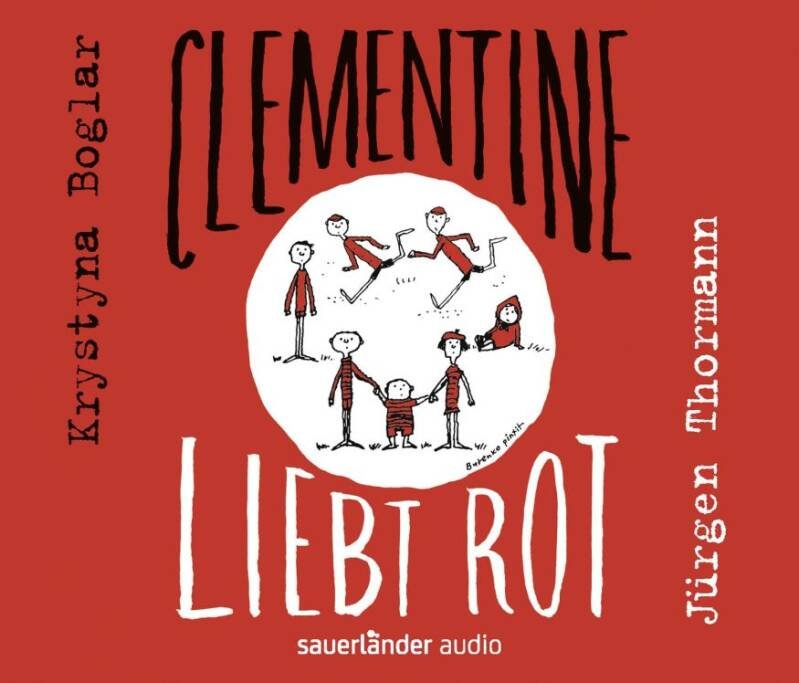 Clementine liebt Rot (Hörbuch)(3CDs) — Bestellware - Lieferzeit ca. 1 Woche