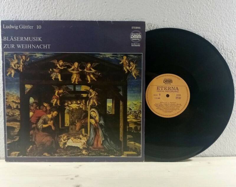 Bläsermusik zur Weihnacht Ludwig Güttler 10 Eterna 7 25 089