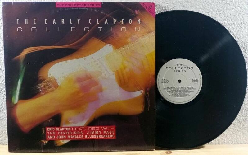 Eric Clapton - The Early Clapton Collection 2x Vinyl LP Compilation Castle Communication CCSLP 162