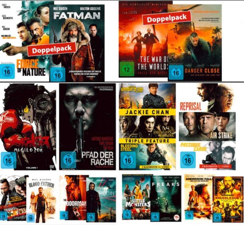 50 DVD Top Sortiment (FSK 0-16) — Bestellware - Lieferzeit ca. 1 Woche