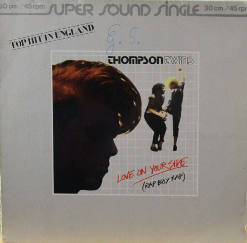 Thompson Twins – Love On Your Side (Rap Boy Rap) 12" Vinyl Single