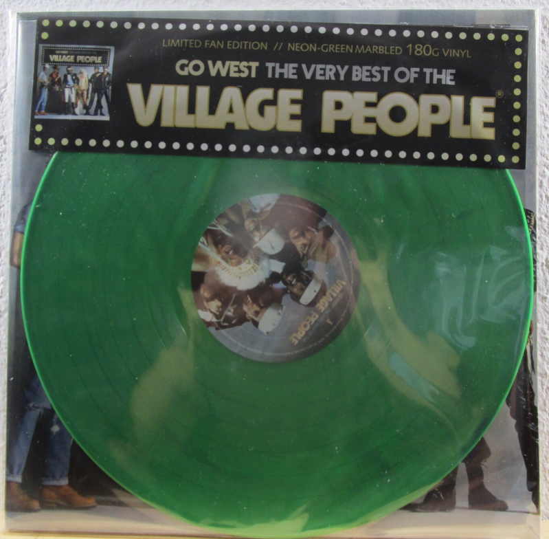 Village People – Go West - The Very Best Of The Village People LP Vinyl — Artikel auf Lager