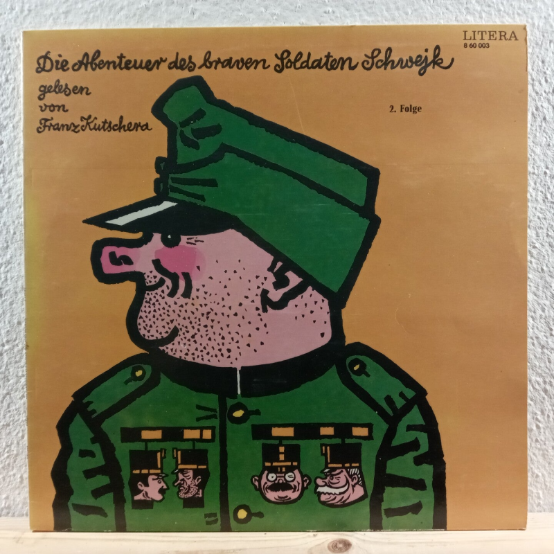Die Abenteuer Des Braven Soldaten Schwejk 2. Folge Litera 8 60 003 — vg+ / vg+ 1971