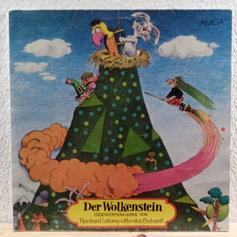 Reinhard Lakomy & Monika Ehrhardt – Der Wolkenstein Amiga 8 45 354