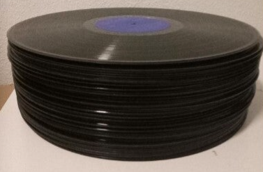 12" LP Vinyl Schallplatten Deko Basteln Kunst — 50 Stk.