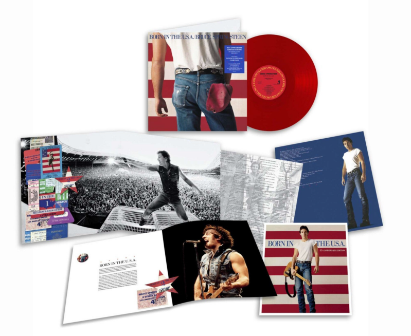 Bruce Springsteen - Born In The U.S.A. (40th Anniversary Edition) (Translucent Red Vinyl) — Artikel auf Lager