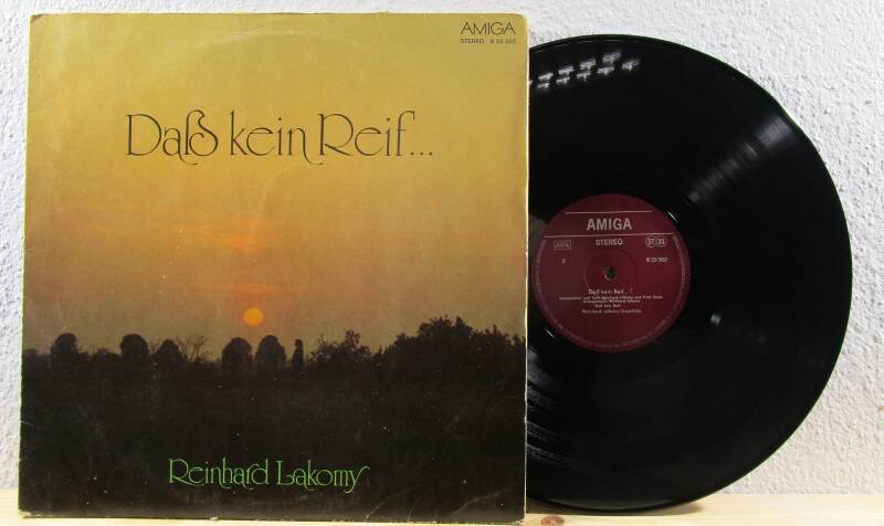 Reinhard Lakomy – Daß Kein Reif ... Amiga 8 55 502