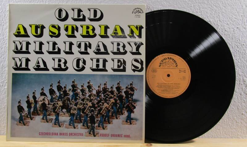 Czechoslovak Brass Orchestra ‎– Old Austrian Military Marches Supraphon 1 14 1020