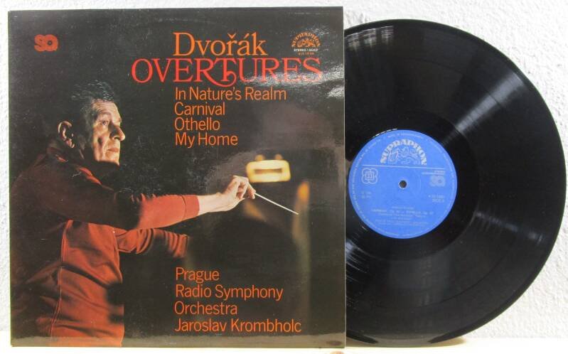 Antonín Dvořák ‎– Dvorak Overtures Supraphon 4 10 1990