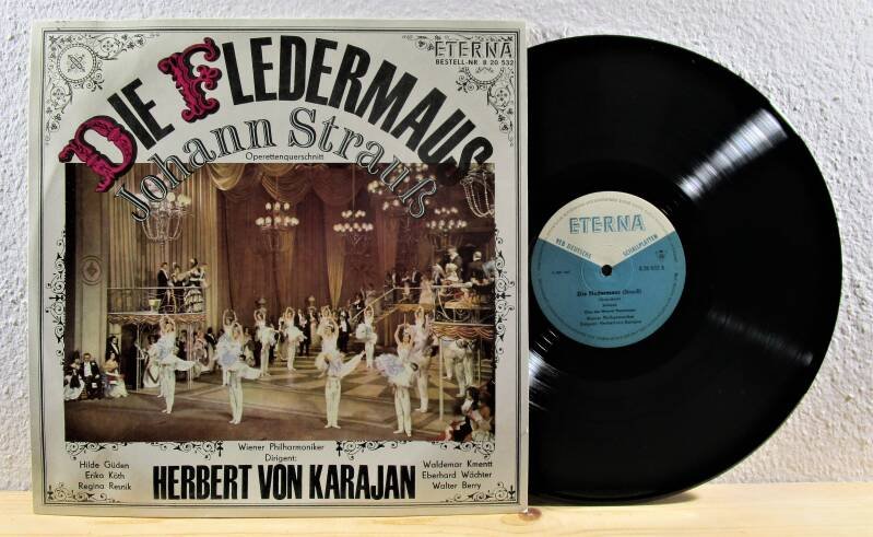 Herbert von Karajan - Die Fledermaus Eterna 8 20 532