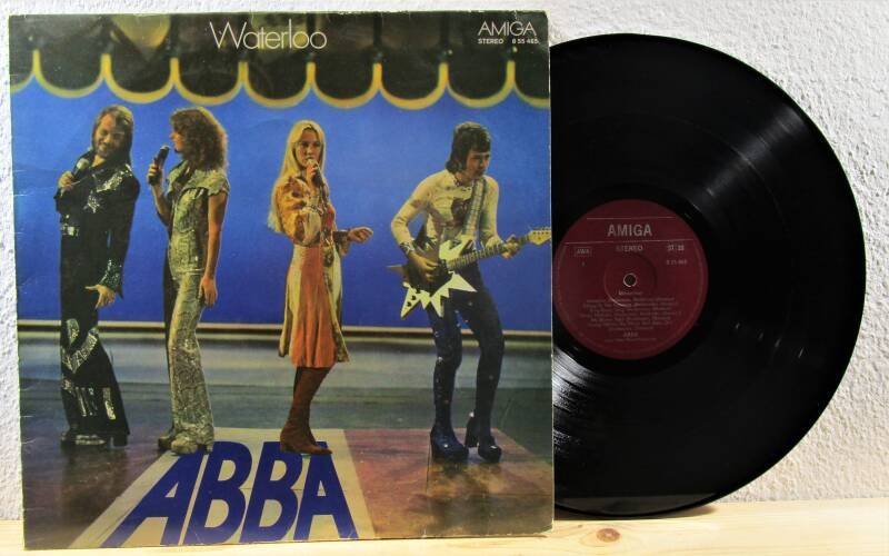 ABBA – Waterloo Amiga 8 55 465 — VG+ / G