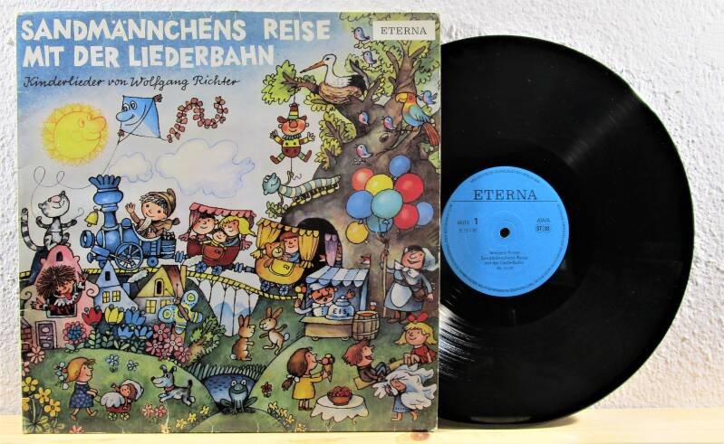 Wolfgang Richter - Sandmännchens Reise mit der Liederbahn Eterna 8 35 110