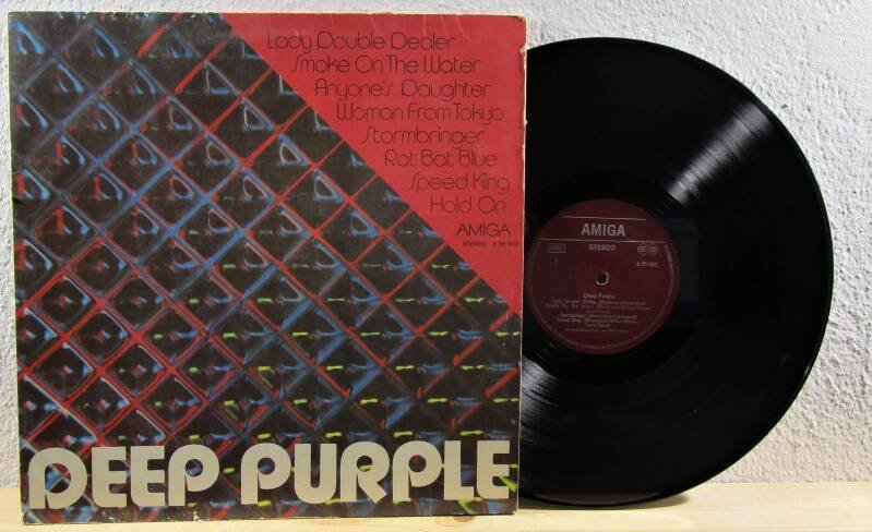 Deep Purple Amiga 8 55 562 — VG+ / G+