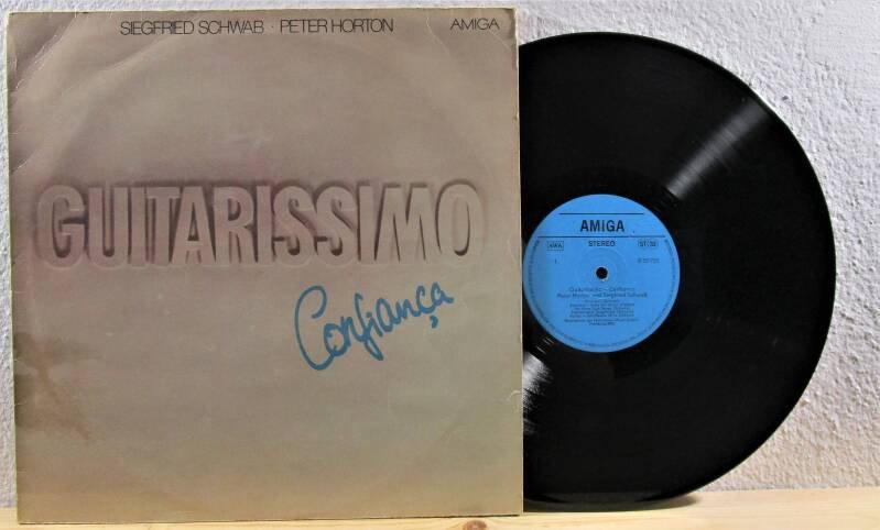 Siegfried Schwab Peter Horton - Guitarissimo Amiga 8 55 953