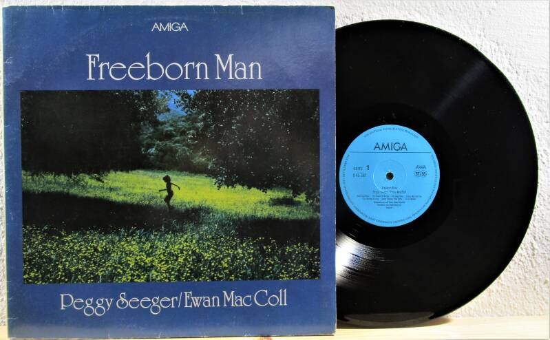 Peggy Seeger / Ewan MacColl - Freeborn Man Amiga 8 45 367