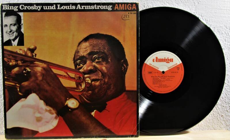 Bing Crosby und Louis Armstrong Amiga 8 50 081