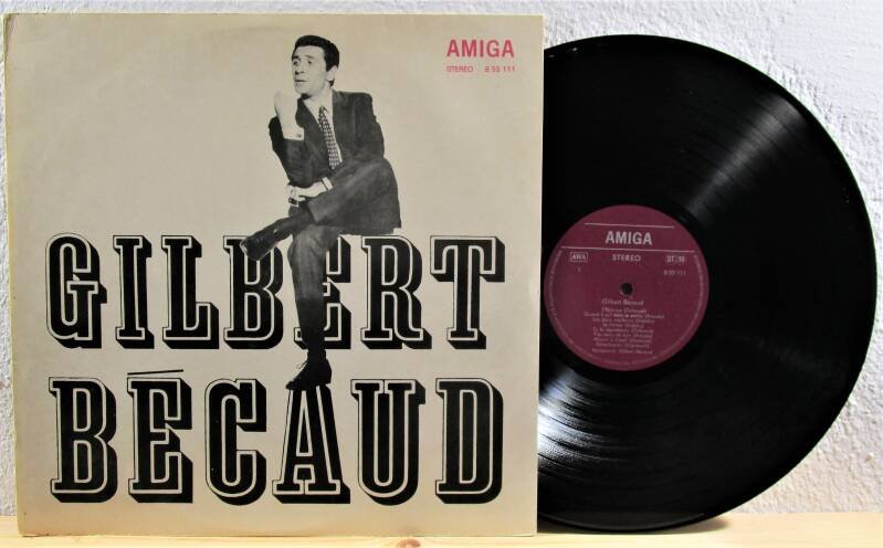 Gilbert Bécaud Amiga 8 55 111