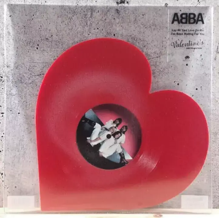 ABBA - Lay all your Love on me (Heart Shaped Vinyl / Limited Edition) — Artikel auf Lager