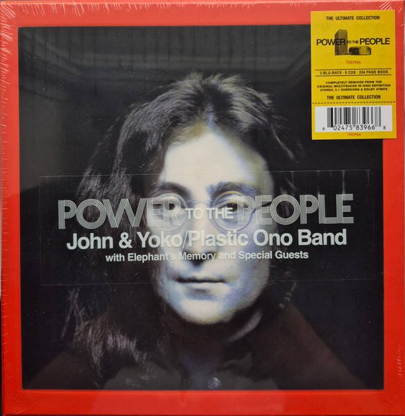 John Lennon & Yoko Ono: Power To The People (Limited Deluxe Edition) (Box Set) auf 9 CDs und 3 Blu-ray Audio — Arikel auf Lager