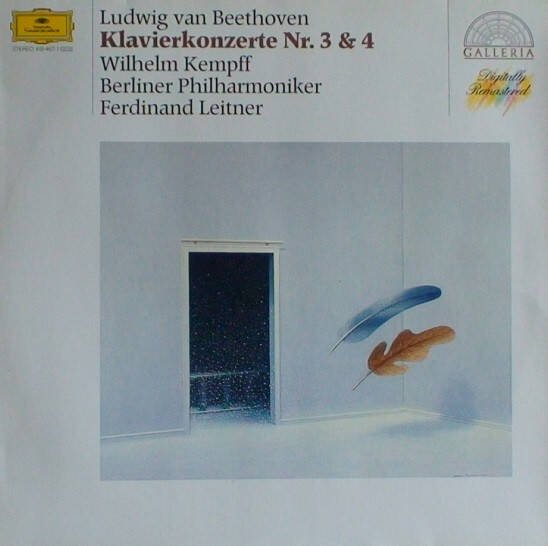 Ludwig van Beethoven, Wilhelm Kempff, Berliner Philharmoniker, Ferdinand Leitner – Klavierkonzerte Nr. 3 & 4 LP