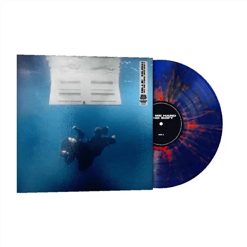 Billie Eilish - Hit Me Hard And Soft (Limited 1 Year Edition) (Blue W/ Orange Splatter BioVinyl) — Arikel auf Lager