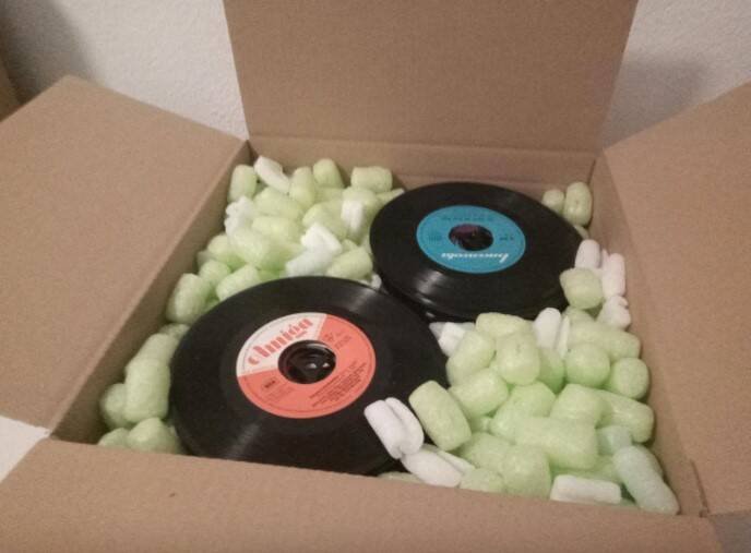 7" Vinyl Schallplatten Deko Basteln Kunst — Pro Stück