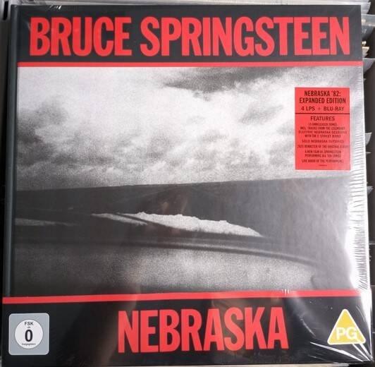 Bruce Springsteen - Nebraska 82Expanded Edition (Boxset) auf 4 LPs und 1 Blu-ray Disc — Artikel auf Lager