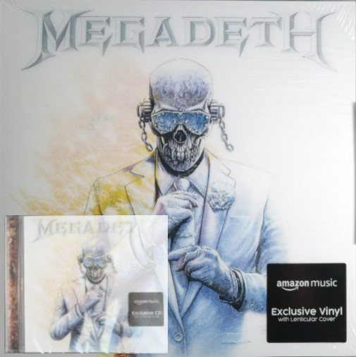 Megadeth - Megadeth (Lenticular Covers) 2 LP + CD Bundle