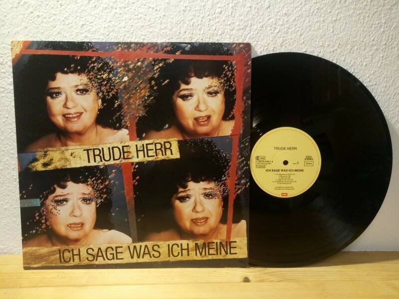 Trude Herr - Ich sag was ich meine EMI 1C 066 24 0729 1