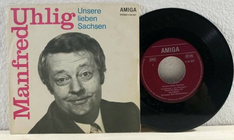 Manfred Uhlig – Unsere Lieben Sachsen / In Der Nacht Soll Man Schlafen Amiga 4 56 007