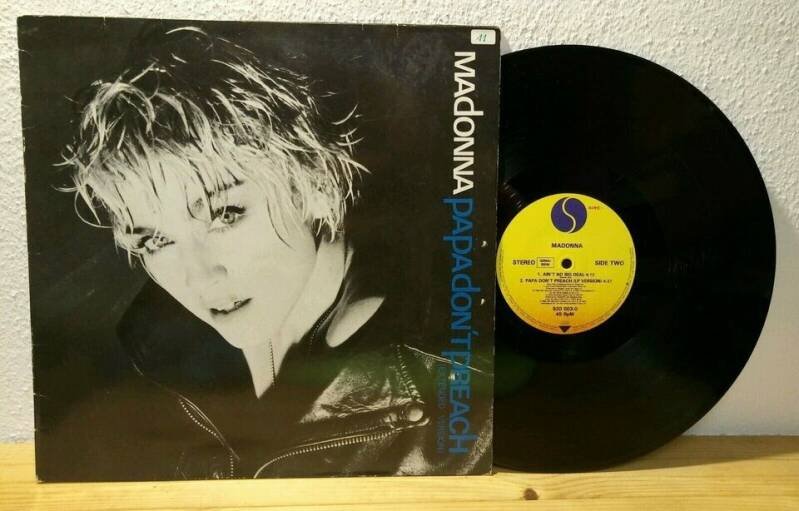 Madonna – Papa Don't Preach (Extended Version) Sire 920 503-0